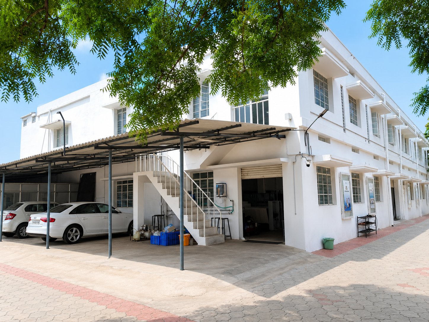 Head Office — Side Back View