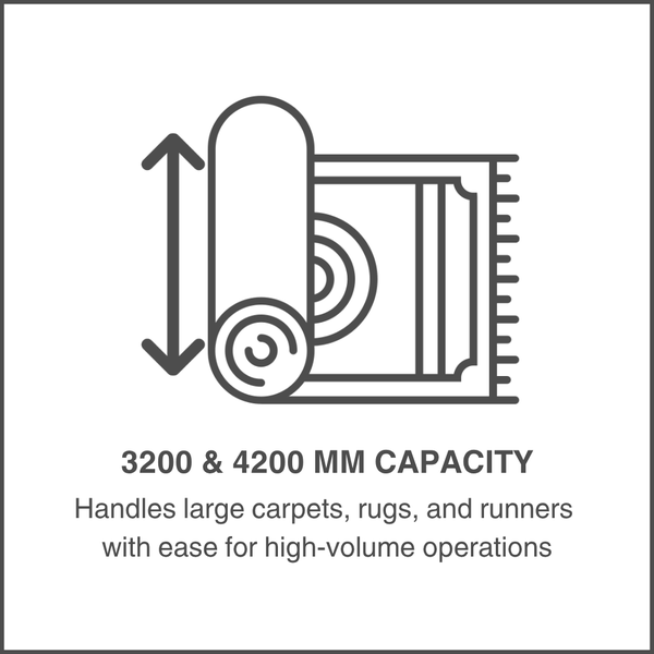 3200 & 4200 mm Capacity