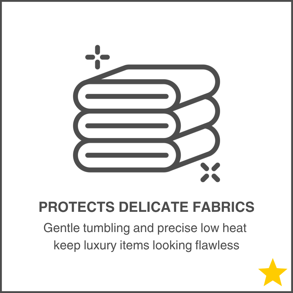 Protects Delicate Fabrics