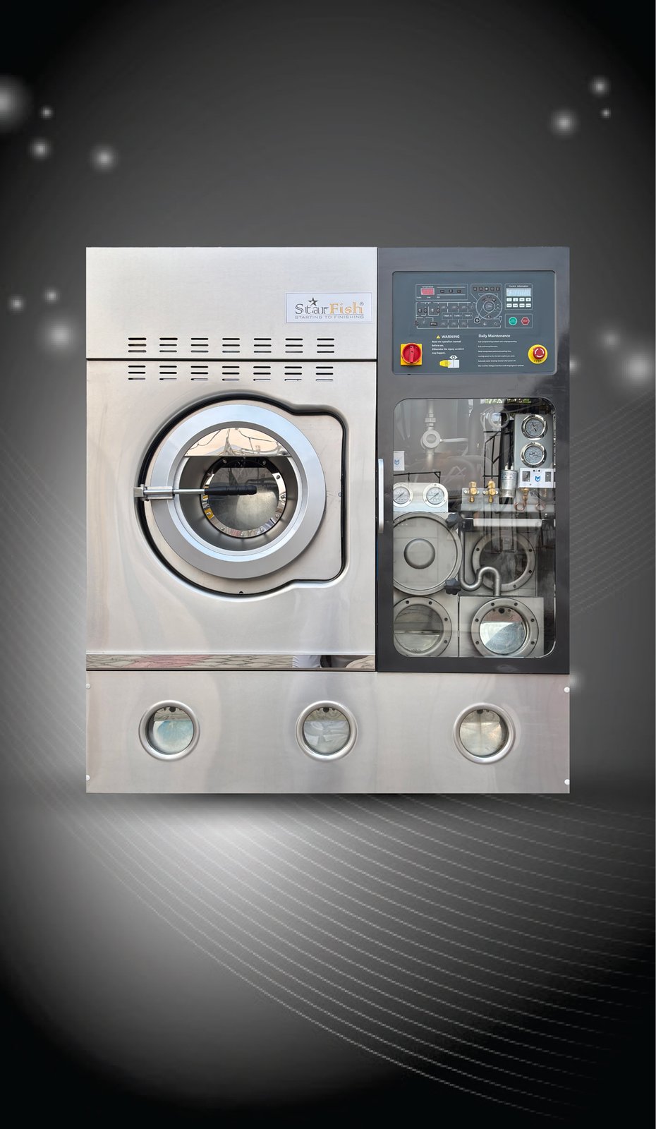 Automatic Perc Dry Cleaning Machine