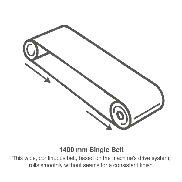 1400 mm Single Belt