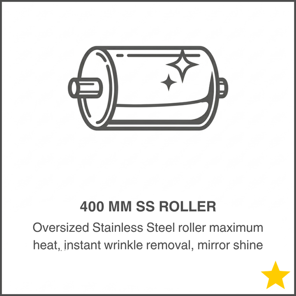 400 mm SS Roller