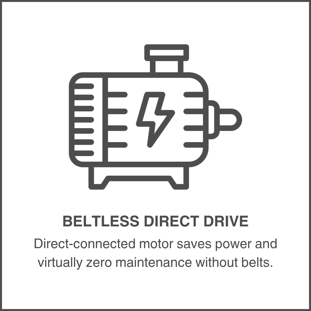 Beltless Direct Drive