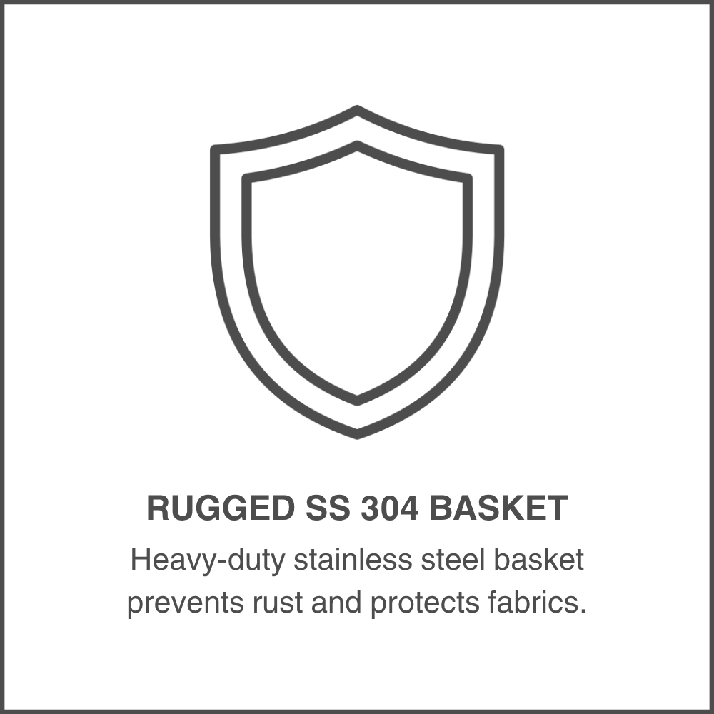 Rugged SS 304 Basket